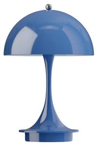 Louis Poulsen Prenosná lampa Panthella 160 V3, opaque indigo blue 5744171520