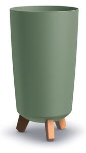 Prosperplast Kvetináč GRACIA TUBUS SLIM 19,5 cm zemito zelený