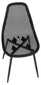 TEMPO Jedálenská stolička, čierna, TEGRA TYP 2