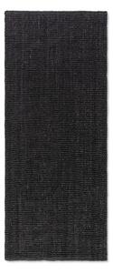 Hanse Home Behúň Bouclé Jute 105976 Black - 80x200 cm