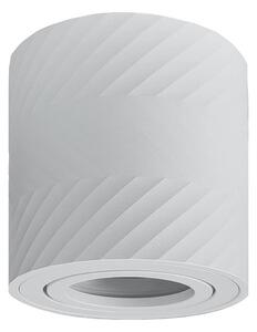 Prezent 71110 - Bodové svietidlo LOTAR 1xGU10/50W/230V priemer 8 cm biele
