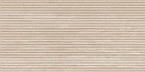Obklad Ragno Travertino beige canneto 3D vein cut 60x120 cm reliéfna RCAX