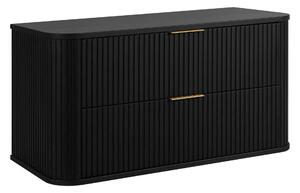 Skrinka pod umývadlo ELEGANCE Black | 100 cm