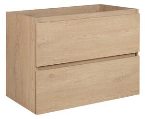Skrinka pod umývadlo SIMPLE Light oak | 80 cm