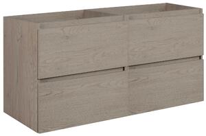 Skrinka pod umývadlo SIMPLE Dark oak | 120 cm