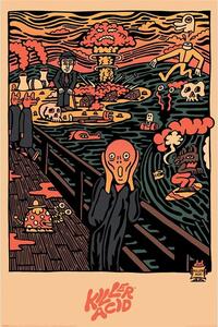 Plagát, Obraz - Killer Acid - Edvard Munch Scream