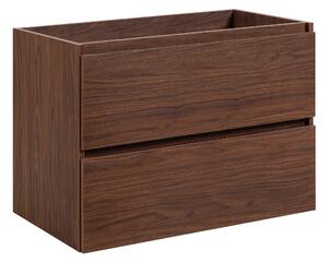 Skrinka pod umývadlo SIMPLE Oak walnut | 80 cm