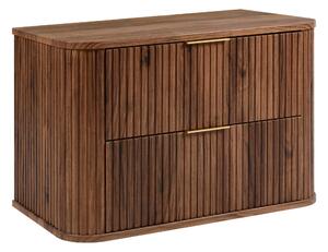 Skrinka pod umývadlo ELEGANCE Walnut | 80 cm