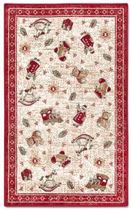Villeroy & Boch , DOPREDAJ: 50x80 cm Kusový koberec Toy's delight se střiženým vlasem 106217 Red, Multicolor, 50x80, červená, obývacia izba