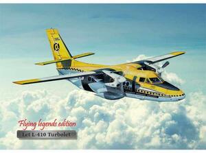 Lietadlo L-410 Turbolet - ceduľa 29cm x 20cm Plechová tabuľa