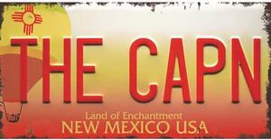 Ceduľa značka USA New Mexico 30,5cm x 15,5cm Plechová tabuľa