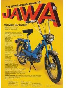 Jawa Moped- ceduľa 30cm x 20cm Plechová tabuľa