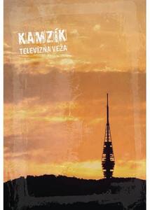 Ceduľa Kamzík - Televízna veža - ceduľa 30cm x 20cm Plechová tabuľa