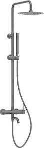 BALNEO sprchová batéria CASCADE sada 1 gunmetal