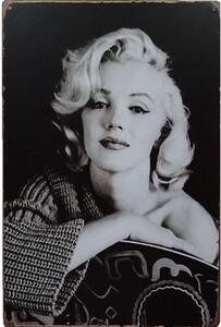 Ceduľa Marilyn Monreo 30cm x 20cm Plechová tabuľa