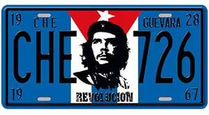 Ceduľa značka Che Guevara 30,5cm x 15,5cm Plechová tabuľa
