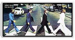 Ceduľa značka Abbey Road The Beatles 30,5cm x 15,5cm Plechová tabuľa