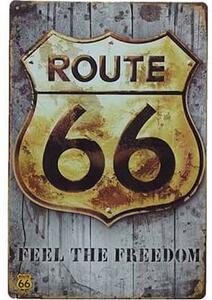 Ceduľa Route 66 Freedom