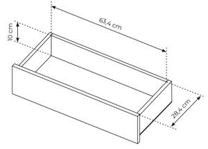 Tv stolík LOVLI 196 | 2D1S