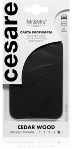 Mr & Mrs Fragrance Cesare Cedar Wood vonná karta 1 ks