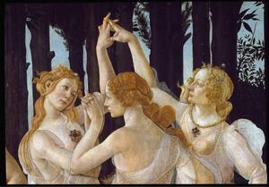 Botticelli, Sandro (Alessandro di Mariano di Vanni Filipepi) - Umelecká tlač Spring (La Primavera), (40 x 26.7 cm)