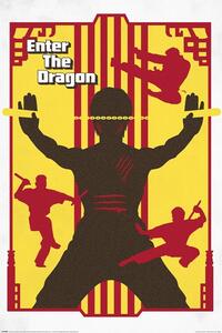 Plagát, Obraz - Bruce Lee - Enter the Dragon