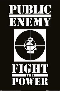 Plagát, Obraz - Public Enemy - Fight the Power