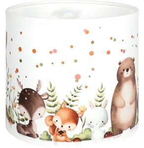 Brilagi - Univerzálne tienidlo BOBO E27 pr. 15 cm biela/zvieratká