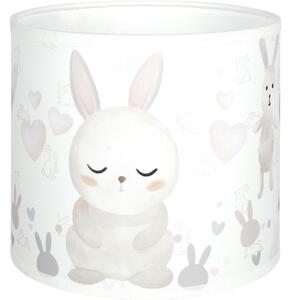 Brilagi - Univerzálne tienidlo BOBO E27 priemer 15 cm biela/zajačiky