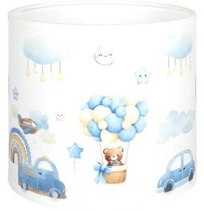 Brilagi - Univerzálne tienidlo BOBO E27 pr. 15 cm biela/modrá/medvedíky