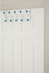 Kovový vešiak na dvere v mentolovo-striebornej farbe 41 cm – Premier Housewares