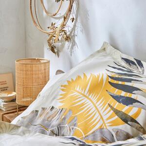 Posteľná bielizeň Cayenne z bavlny s potlačou palmových listov