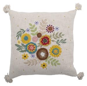 Vyšívaný vankúš Pico Cotton 50 x 50 cm