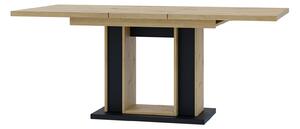 Jedálenský stôl Farug (artisan + čierna) (pre 6 až 8 osôb). Vlastná spoľahlivá doprava až k Vám domov. 1055168