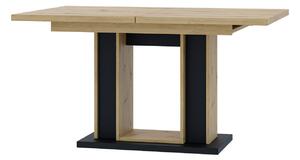Jedálenský stôl Farug (artisan + čierna) (pre 6 až 8 osôb). Vlastná spoľahlivá doprava až k Vám domov. 1055168