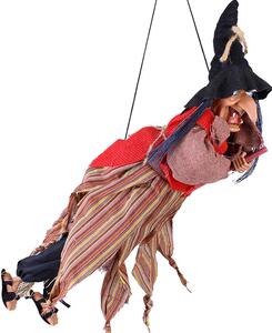 Striga na metle 50cm (Halloweenska výzdoba na večierok)