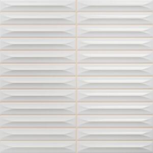 Obklad Vilar Albaro Arrow white 20x20 cm reliéfna ARROW151WH