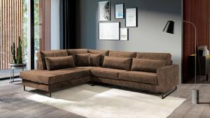 ROHOVÁ SEDAČKA, textil, kompozitné drevo, svetlohnedá Livetastic - Sedačky, Online Only