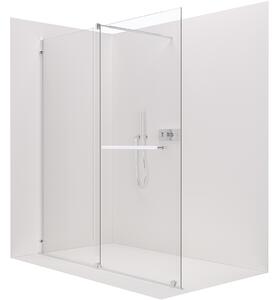 CERANO - Sprchová zástena Medin L/P - 8 mm - chróm, transparentné sklo - 150x195 cm - dvojdielna posuvná