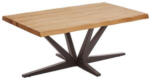 KONFERENČNÝ STOLÍK, čierna, farba duba, drevo, kov, 110/70/45 cm Linea Natura - Stolíky do obývačky