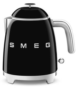 Čierna rýchlovarná kanvica z nehrdzavejúcej ocele 800 ml Retro Style – SMEG