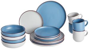 KOMBINOVANÝ SERVIS, 16-dielne, kamenina Creatable - Online Only bytové doplnky, Online Only