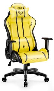 Herné kreslo Diablo X-One 2.0 Normal Size, Electric Yellow/ žlté