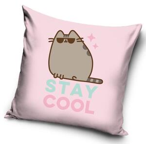 Detský vankúšik Mačička Pusheen Stay Cool 40x40 cm