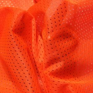 Polyesterová elastická sieťovina 2x2 mm, farba oranžová neo