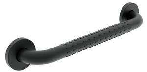 Nimco Čierne nerezové madlo rovné 400 mm čierna BMC 9040-90