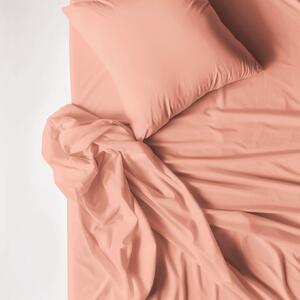 Goldea bavlnené posteľné obliečky - lososové 140 x 220 a 70 x 90 cm