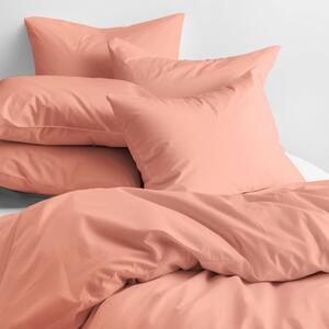 Goldea bavlnené posteľné obliečky - lososové 140 x 200 a 70 x 90 cm