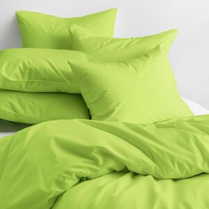 Goldea bavlnené posteľné obliečky - limetkové 140 x 200 a 70 x 90 cm