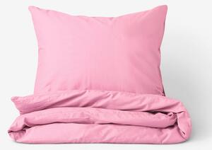 Goldea bavlnené posteľné obliečky - ružové 140 x 200 a 70 x 90 cm